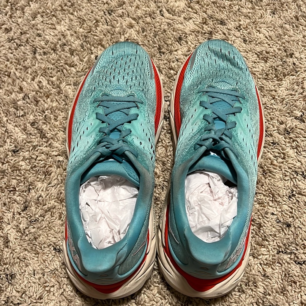 HOKA One One Clifton 8 Aquarelle Running Shoes Size 10